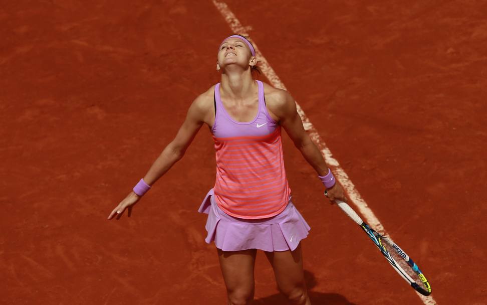 La gioia della Safarova alla fine del match vincente (Reuters)